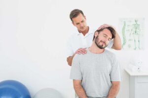 Chiropractic photo from Adobe Stock